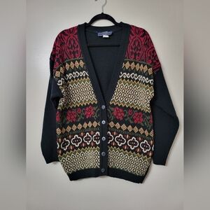 Vintage Norton McNaughton Petite Knit Cardigan